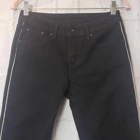 LEVI'S Demi Curve Slim Jeans Piping Sides - Picture 3 of 8